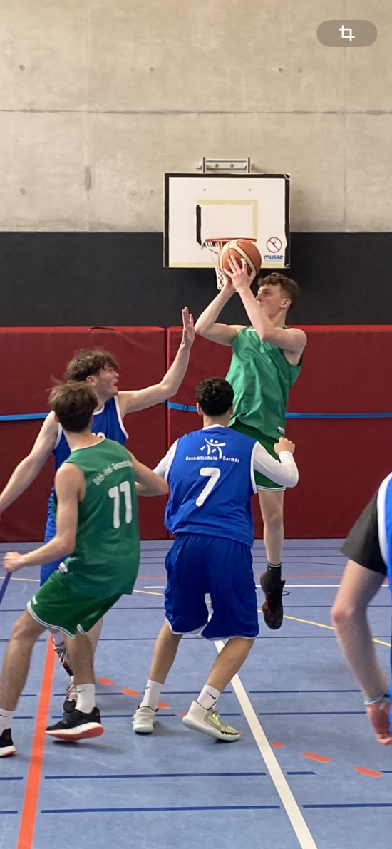 EFG-Baskettballer der WK 1 schlagen sich tapfer und sportlich fair bei den Wuppertaler Stadtmeisterschaften