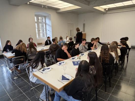 Workshop "Benimm ist in" im Klingenmuseum Solingen: Berufsorientierung die richtig gut schmeckt