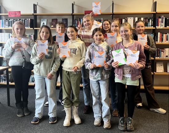 Unsere Unsre Superkraft: Vorlesen! beim 67. bundesweitenVorlesewettbewerb 2025 an der EFG