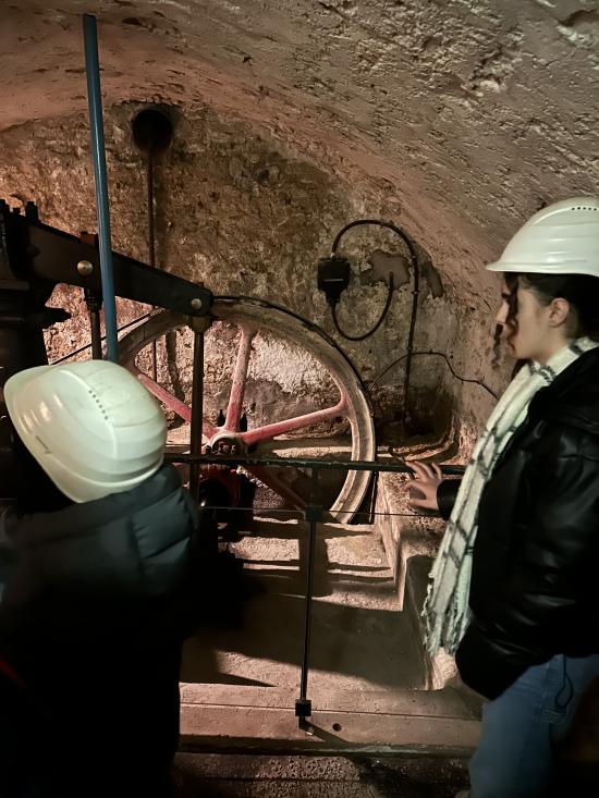 Am 27. November war unsere Klasse 7.1 als Kulturscouts im Bergischen Museum für Bergbau, Handwerk und Gewerbe in Bensberg.