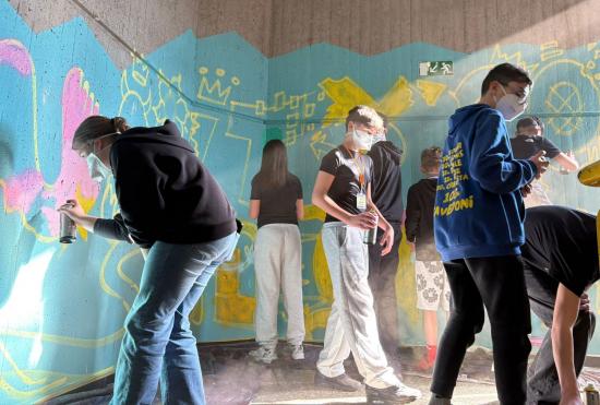 Our Erasmus Exchange Week 2026 - SPRAY PAINT, PIZZA AND NEW FRIENDS