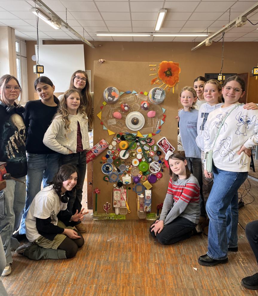 Nachhaltiger Blick in die Zukunft in der Mini-Projektwoche der Klasse 7.5: Was verbindet „Nutella“ mit dem Klimawandel?