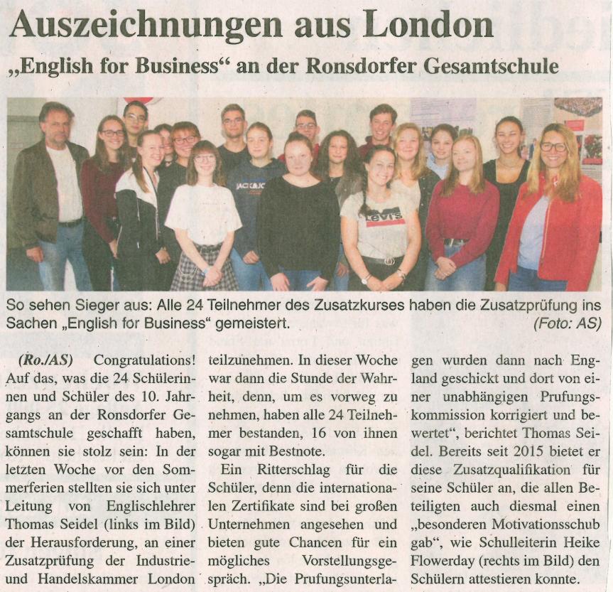 LCCI 2019